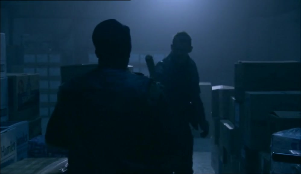 I'M NOT GOIN' BACK INSIDE, NOT FOR NO ONE.  