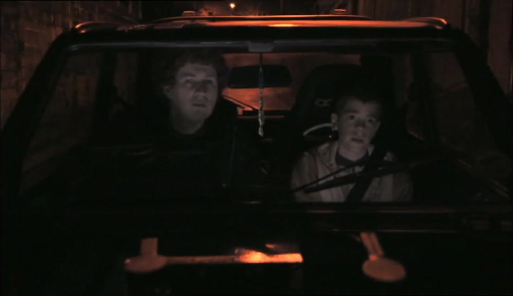 (ELECTRONIC VOICE) HI, NEDS. LET'S SOLVE SOME CRIME. 