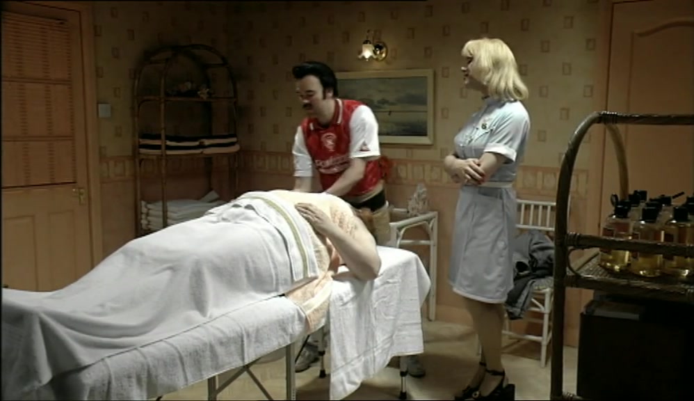 NICE AND GENTLY AT FIRST. JUST TRY TO RELAX.  