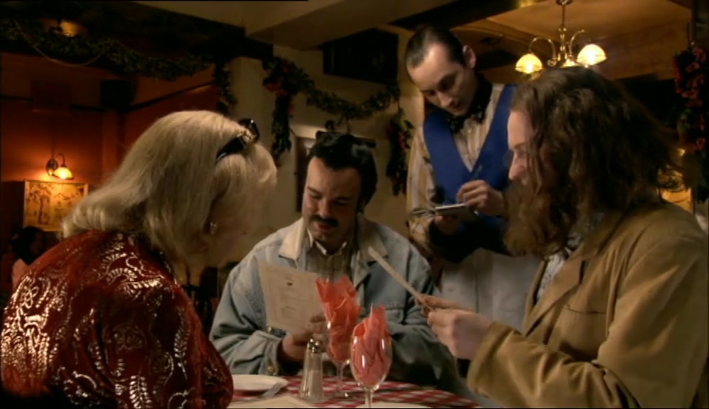 - I START WITH THE BRUSKI... - THE BRUSCHETTA. 