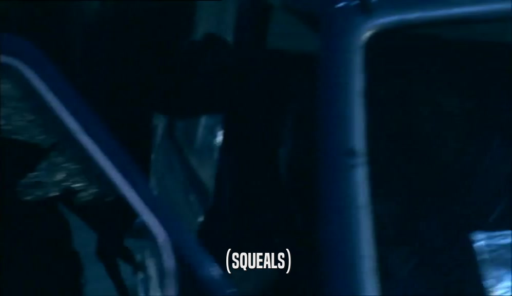 (SQUEALS)  