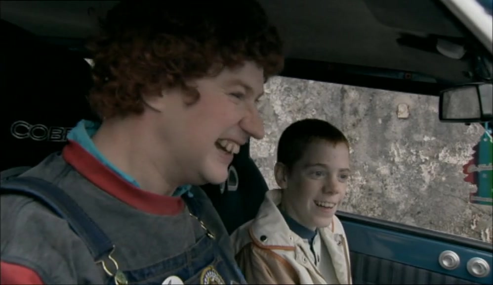 - (ELECTRONIC VOICE) HI. NEDS. - THAT'S GOOD, INNIT? 