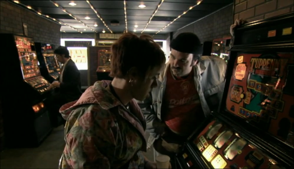 - CHANGE MACHINE'S BROKE. - WE'VE GOT NO MONEY AS IT IS, 