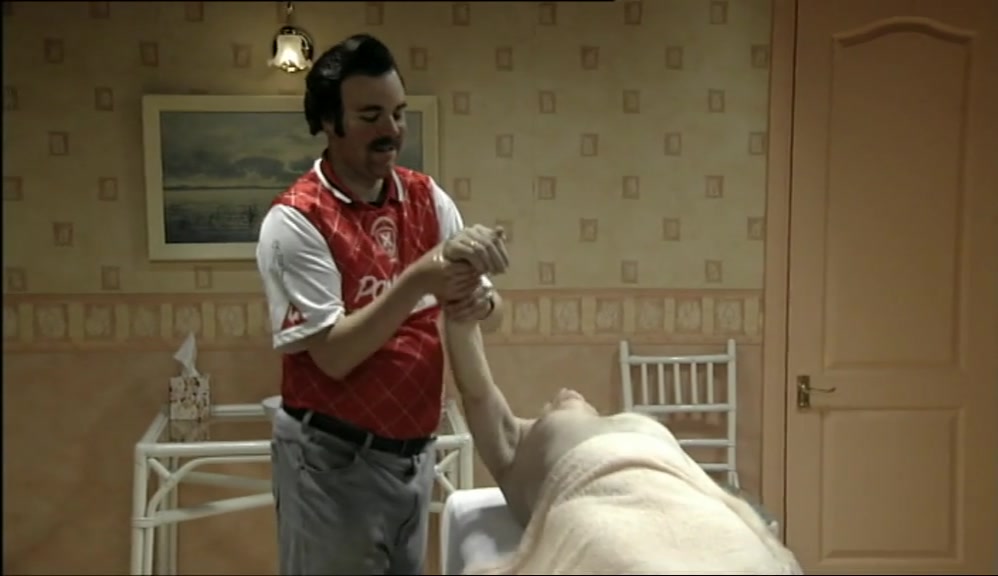 I TELL YOU WHAT, LOVE. YOU DON'T DO EXTRAS, DO YOU? 
