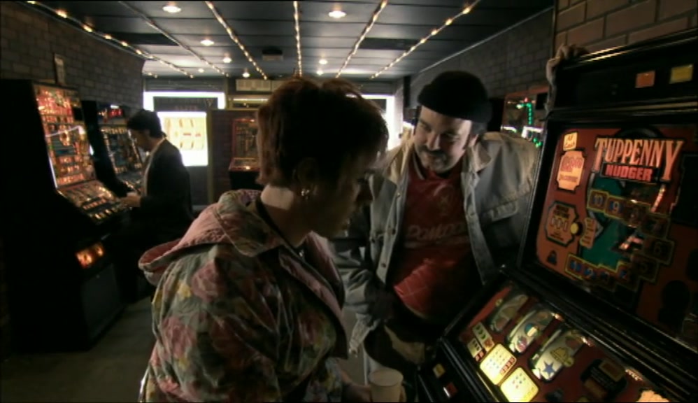 - CHANGE MACHINE'S BROKE. - WE'VE GOT NO MONEY AS IT IS, 