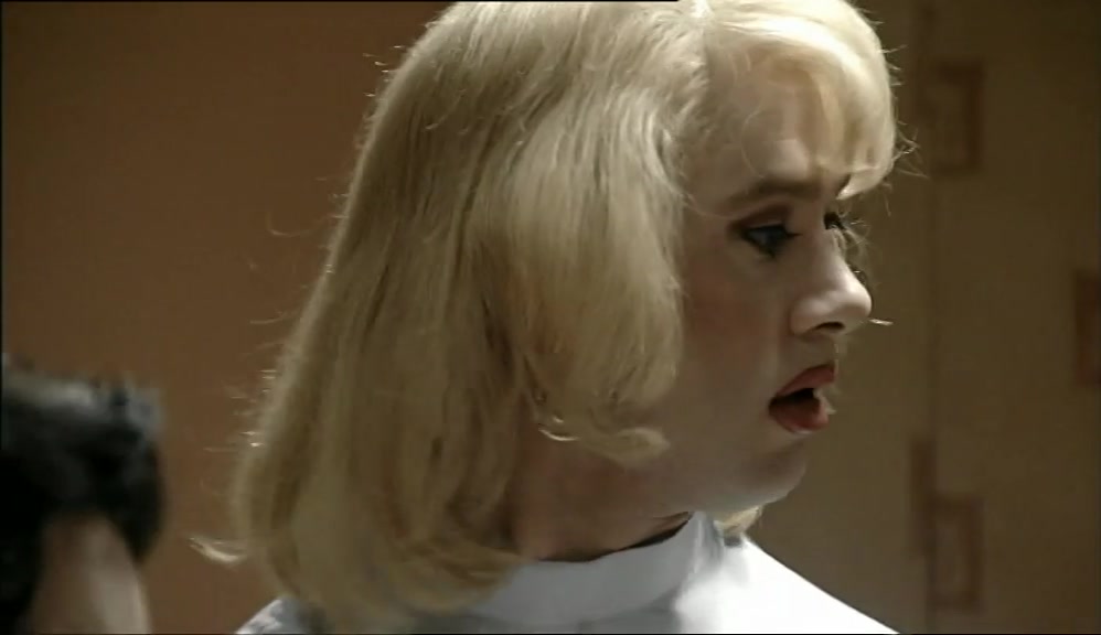 - (WOMAN) YOU WANT A BREW, LOVE? - MOTHER, I'M BUSY! 