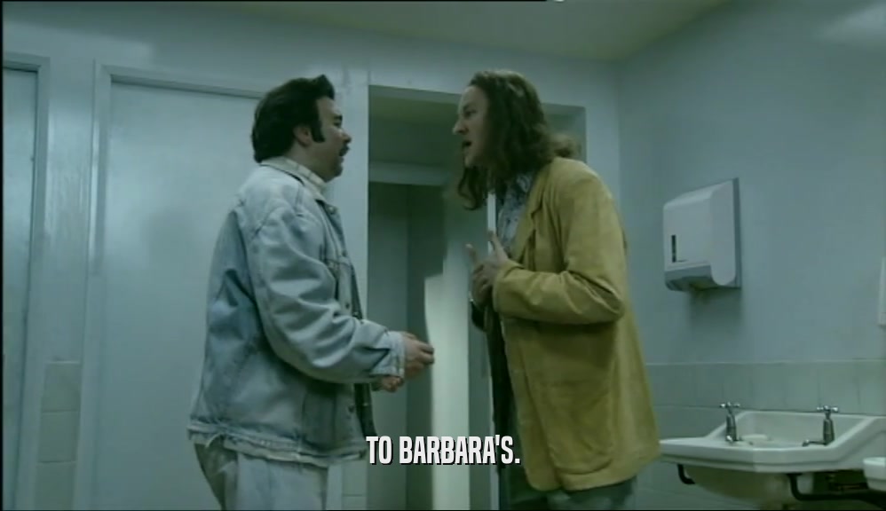 TO BARBARA'S.  