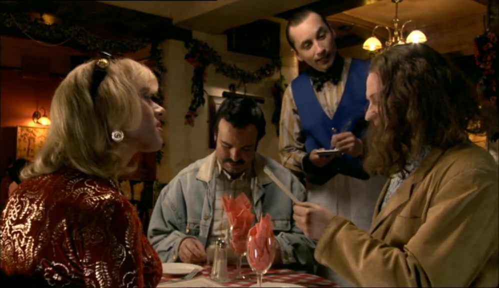 - I START WITH THE BRUSKI... - THE BRUSCHETTA. 