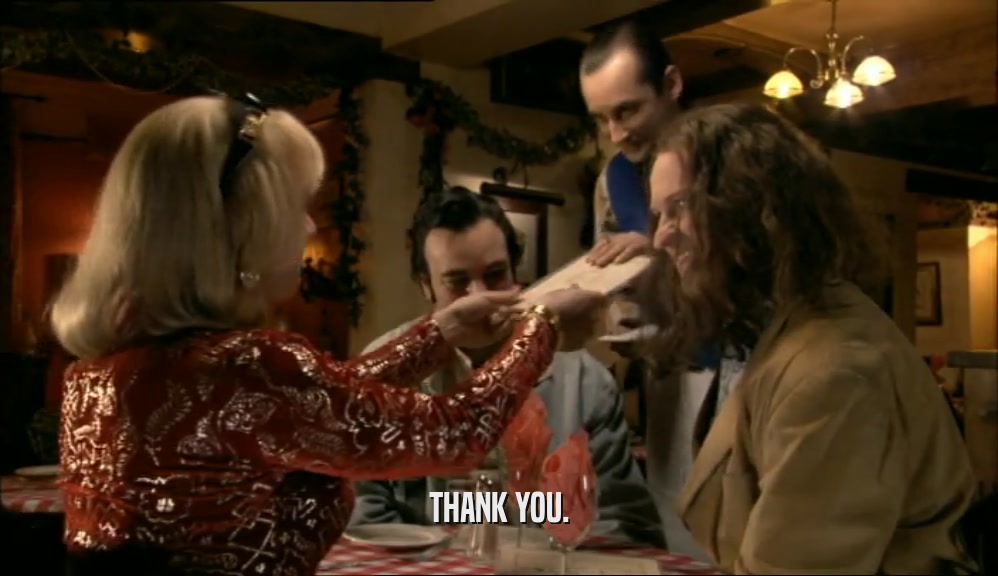 THANK YOU.  
