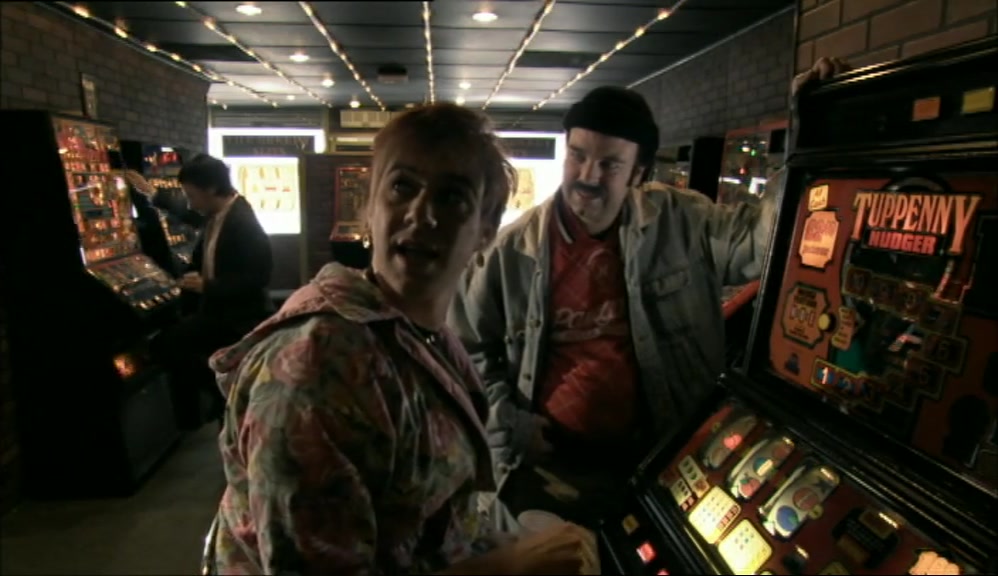 OH, 'ELLO, TONY. WHAT ARE YOU DOIN' HERE?  