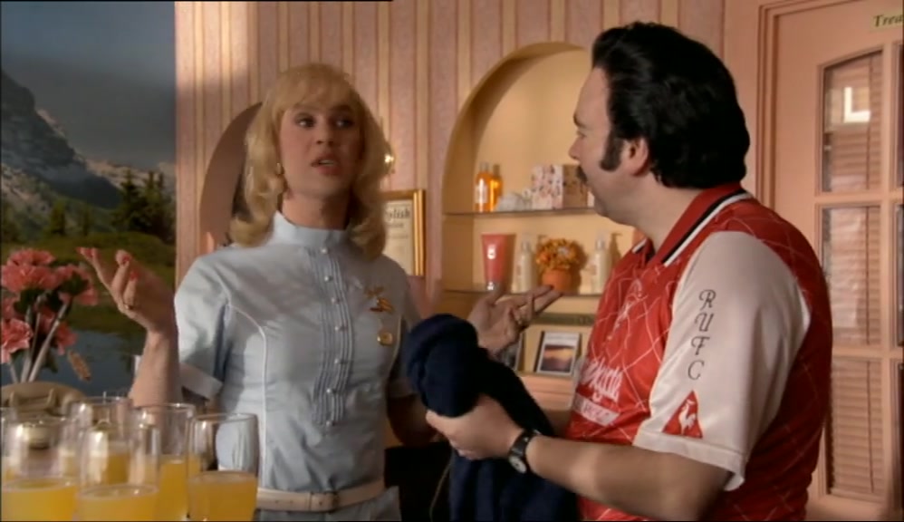 I'VE GOT THE LOOKS. YOU'VE GOT THE BRAWN.  