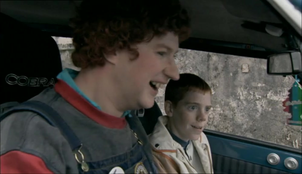 - (ELECTRONIC VOICE) HI. NEDS. - THAT'S GOOD, INNIT? 