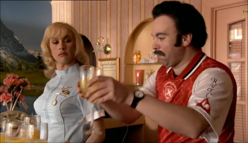 LET'S HAVE A TOAST...TO SPIT & POLISH.  