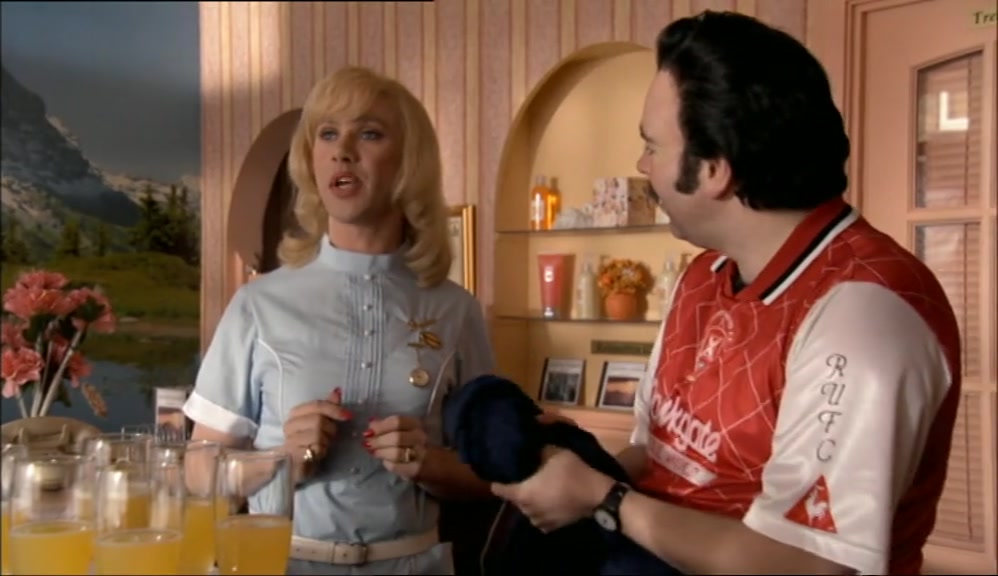 I'VE GOT THE LOOKS. YOU'VE GOT THE BRAWN.  