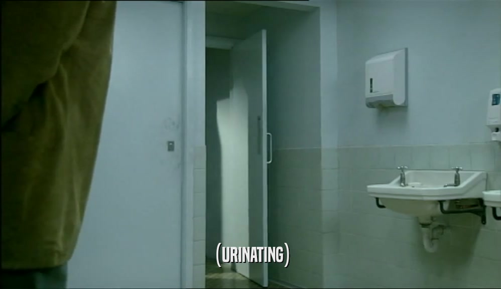 (URINATING)  