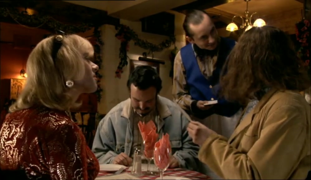 - YEAH. WHAT IS IT? - IT'S CIABATTA WITH TOMATO, 