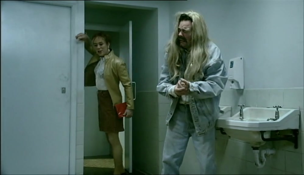 OH, BY THE WAY, ME AND TONY HAD THAT THREESOME LAST WEEK. 