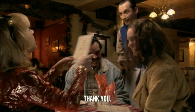 THANK YOU.  