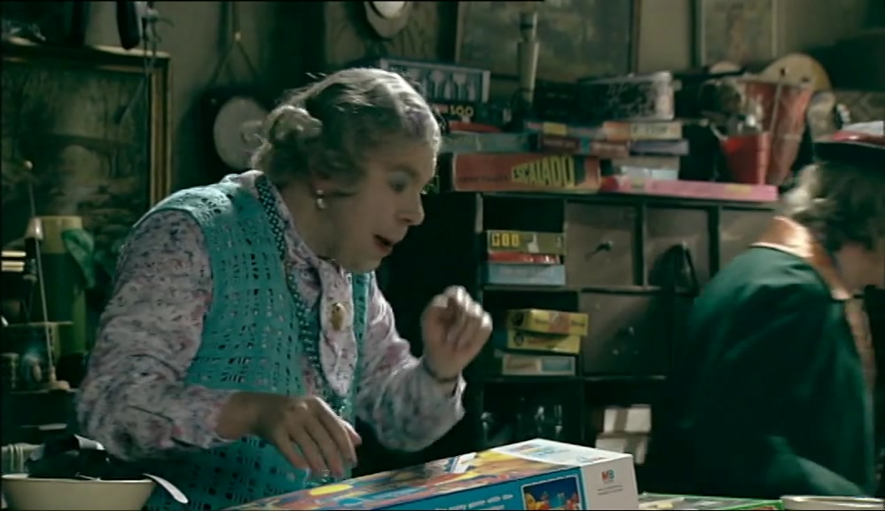 I'LL COME EARLY TOMORROW, DEAR, AND HELP WITH THE JIGSAWS. 