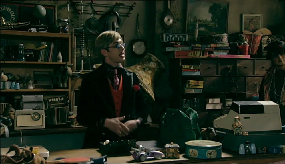 I'M JUST GLAD HE HAD A FULL SET OF TIDDLYWINKS.  