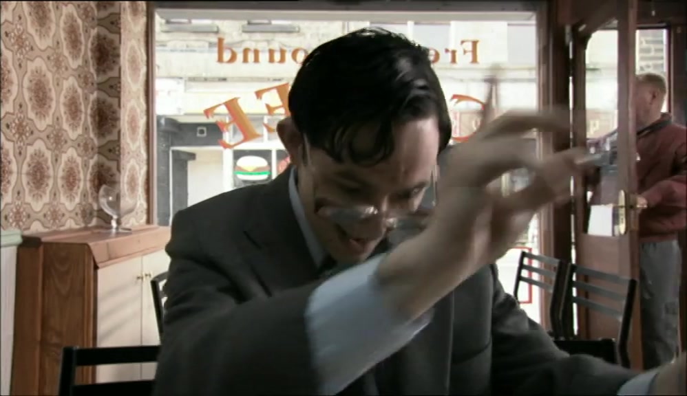 NOW I TAKE A CIGARETTE THUSLY.  
