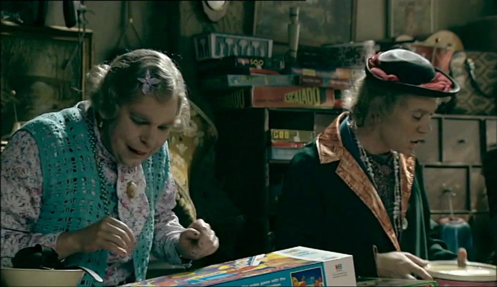 I'LL COME EARLY TOMORROW, DEAR, AND HELP WITH THE JIGSAWS. 