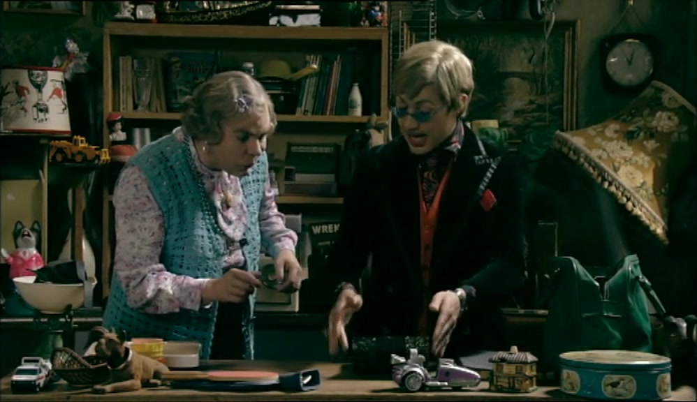 - CHARITY BEGINS AT HOME. - LOVELY. GOOD STUFF, IS IT? 