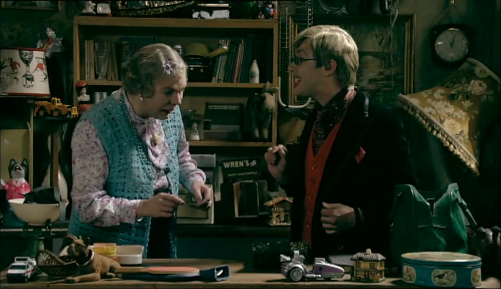 - CHARITY BEGINS AT HOME. - LOVELY. GOOD STUFF, IS IT? 