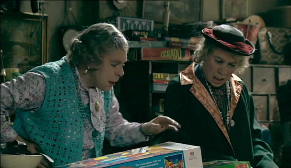 ALL RIGHT. I'VE PUT THE TOP HAT FROM MONOPOLY IN MOUSE TRAP, 