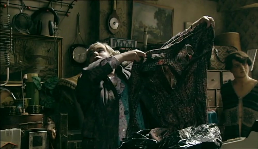 YOU'D LIKE THIS DRESS, VINNIE.  