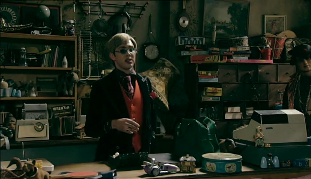 I'M JUST GLAD HE HAD A FULL SET OF TIDDLYWINKS.  