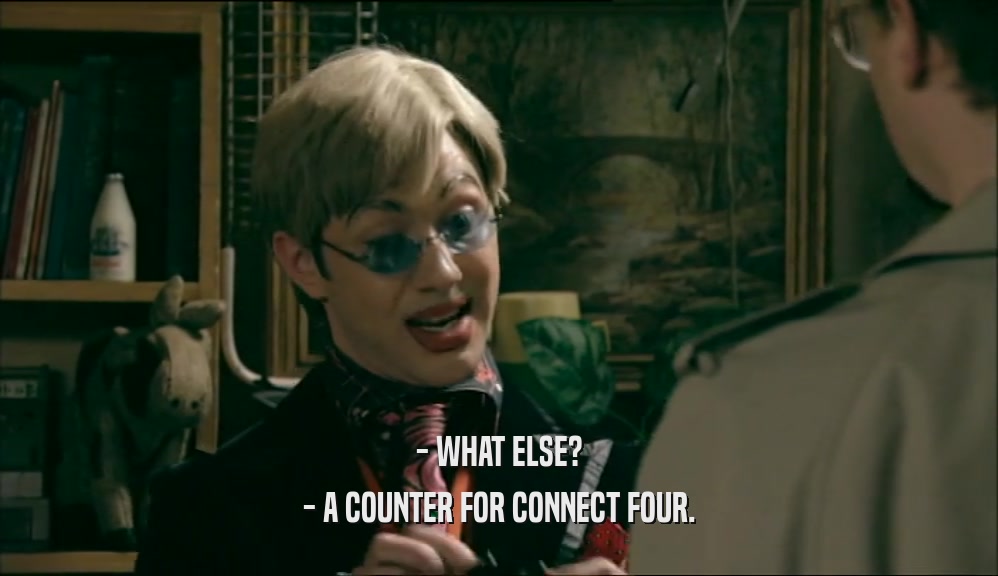 - WHAT ELSE? - A COUNTER FOR CONNECT FOUR. 