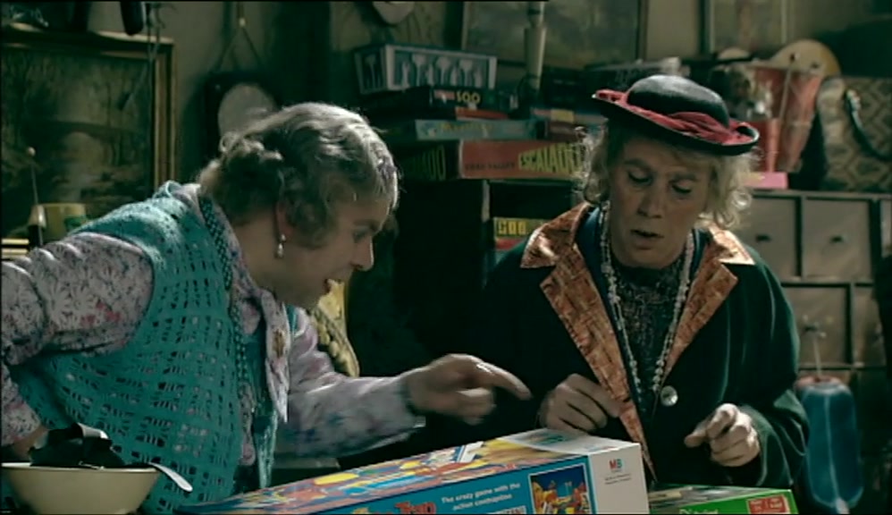 AND I'VE STUCK PROFESSOR PLUM IN COLDITZ!  