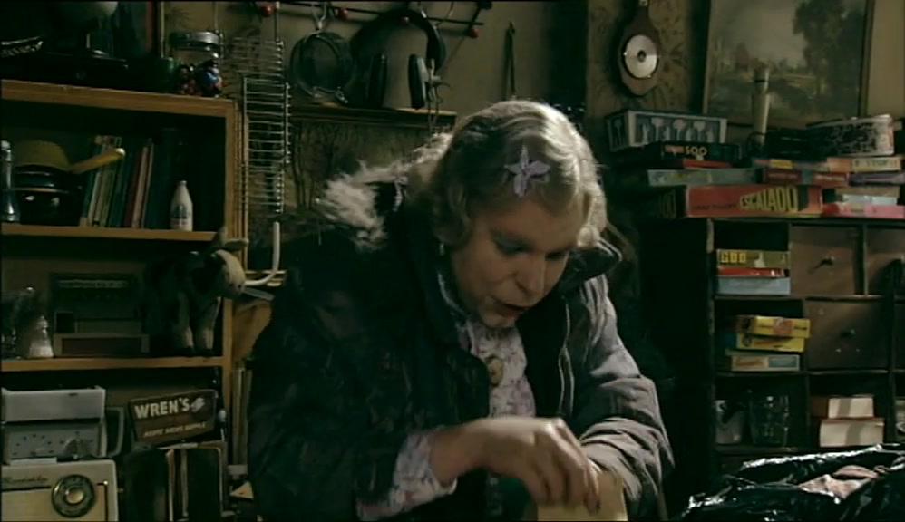 SOME GLOVES, DEAR. GOT TO GET A FEW PENCE FOR THESE. 