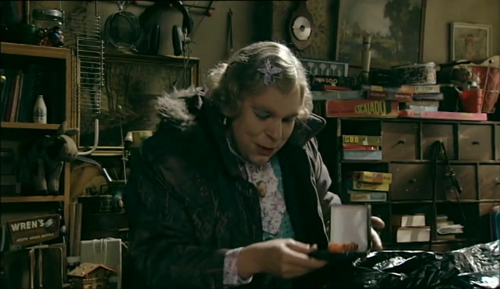 OLD WOMAN'S TEETH.  