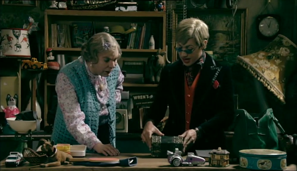 - CHARITY BEGINS AT HOME. - LOVELY. GOOD STUFF, IS IT? 