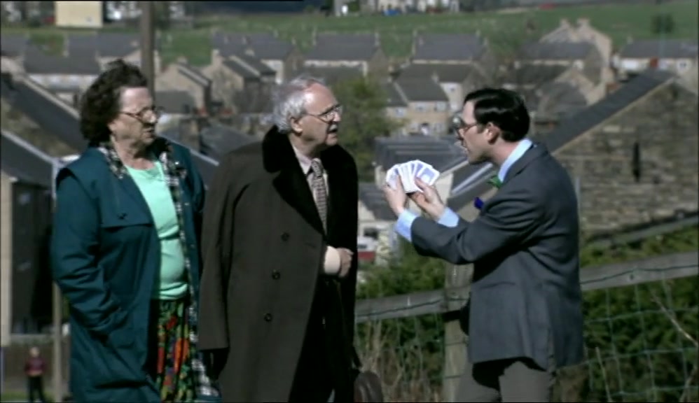- EH? - I'M HERE IN ROYSTON VASEY 