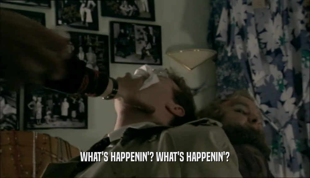 WHAT'S HAPPENIN'? WHAT'S HAPPENIN'?  