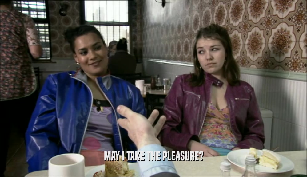 MAY I TAKE THE PLEASURE?  