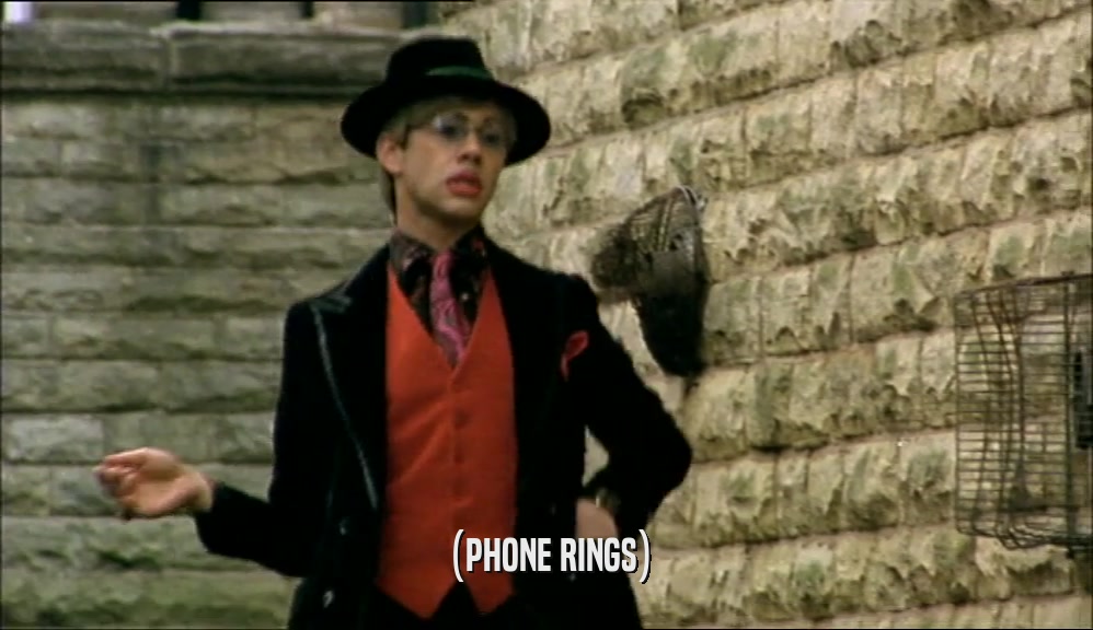 (PHONE RINGS)  