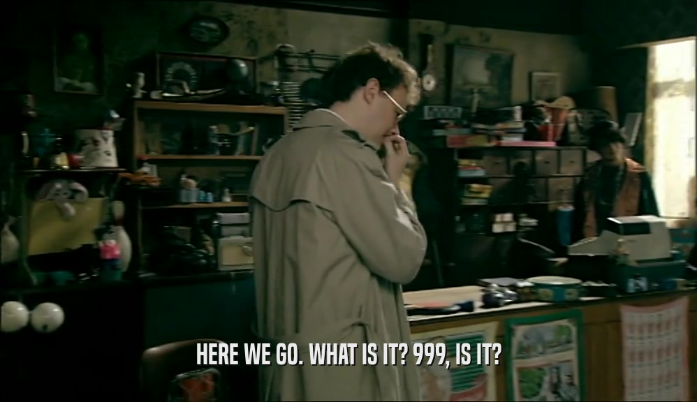 HERE WE GO. WHAT IS IT? 999, IS IT?  