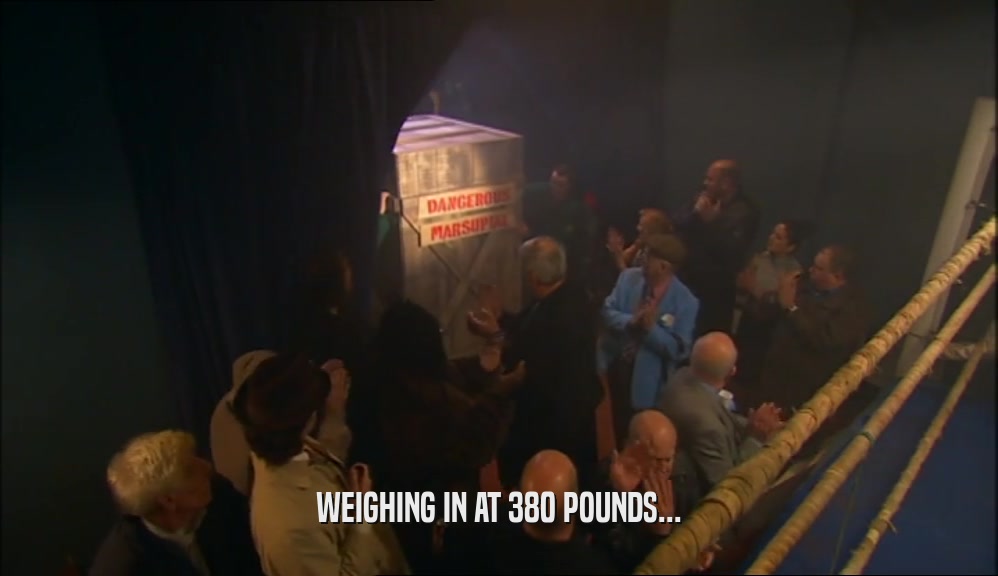WEIGHING IN AT 380 POUNDS...  