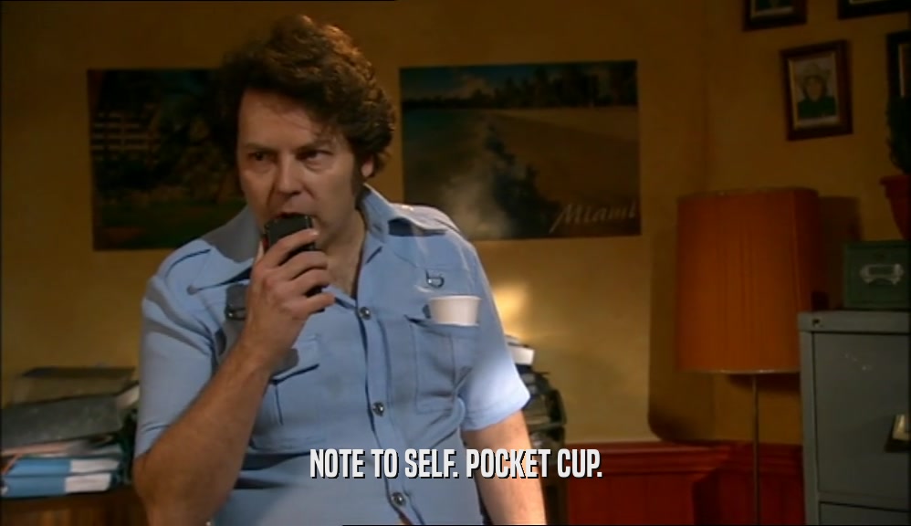 NOTE TO SELF. POCKET CUP.  