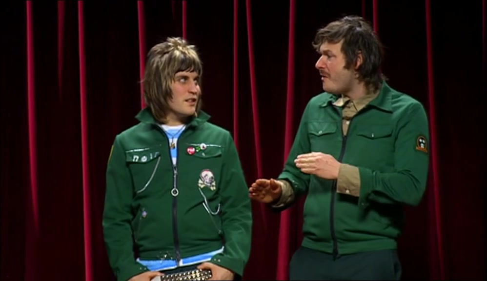 TWO HOURS FROM NOW YOU'LL GO TO A SHOP, BUY A HAT, IT WON'T SUIT YOU. OW! 