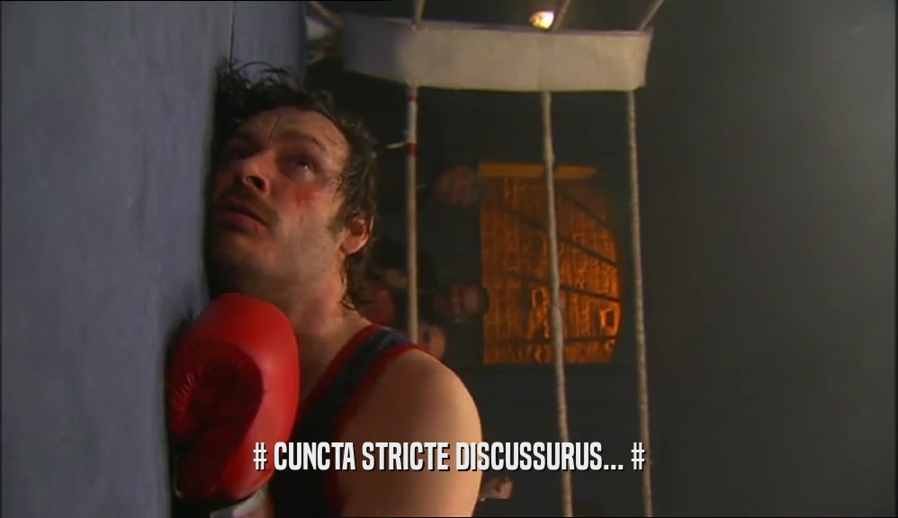 # CUNCTA STRICTE DISCUSSURUS... #  
