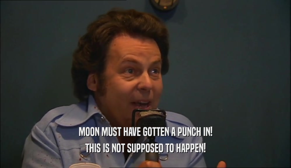MOON MUST HAVE GOTTEN A PUNCH IN! THIS IS NOT SUPPOSED TO HAPPEN! 