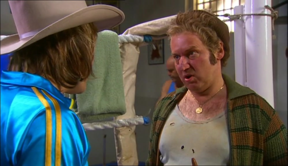 IT'S NICE TO SEE YOU, BUT IF YOU DO THAT AGAIN I'LL RIP YOUR EYES OUT. 