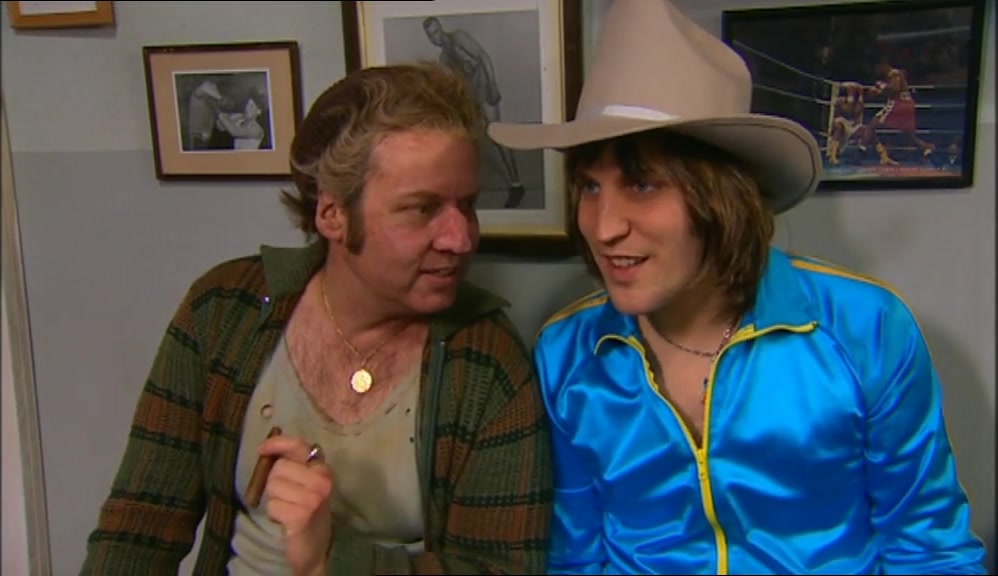 BUT I'VE GOT AN IDEA. IT'S AN OLD BOXING TRICK. 