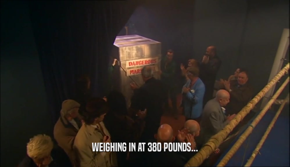 WEIGHING IN AT 380 POUNDS...  