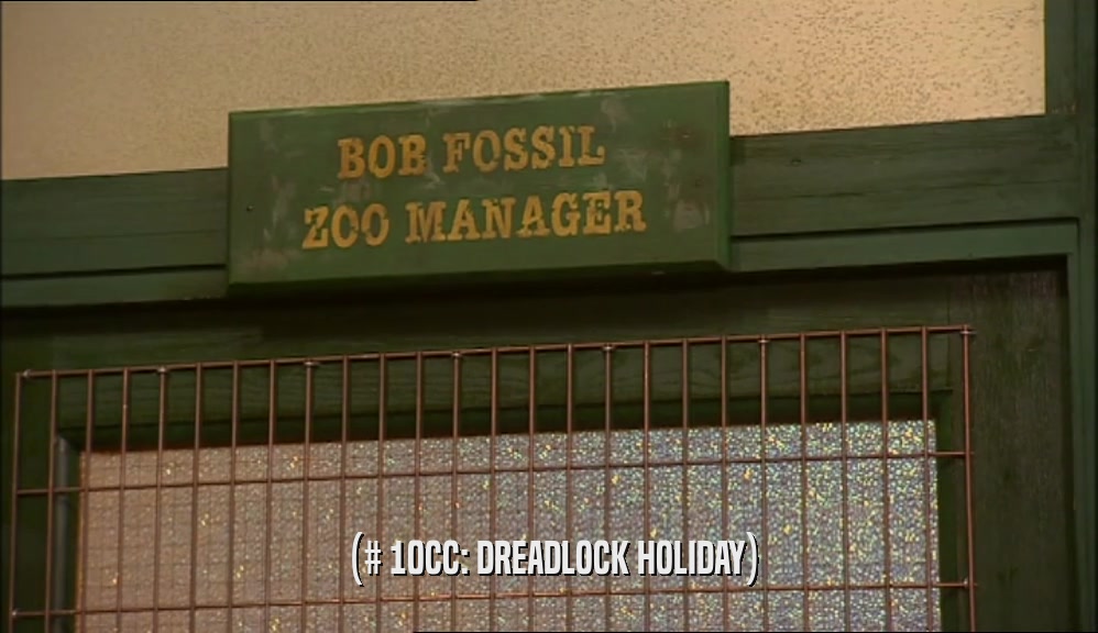 (# 10CC: DREADLOCK HOLIDAY)  